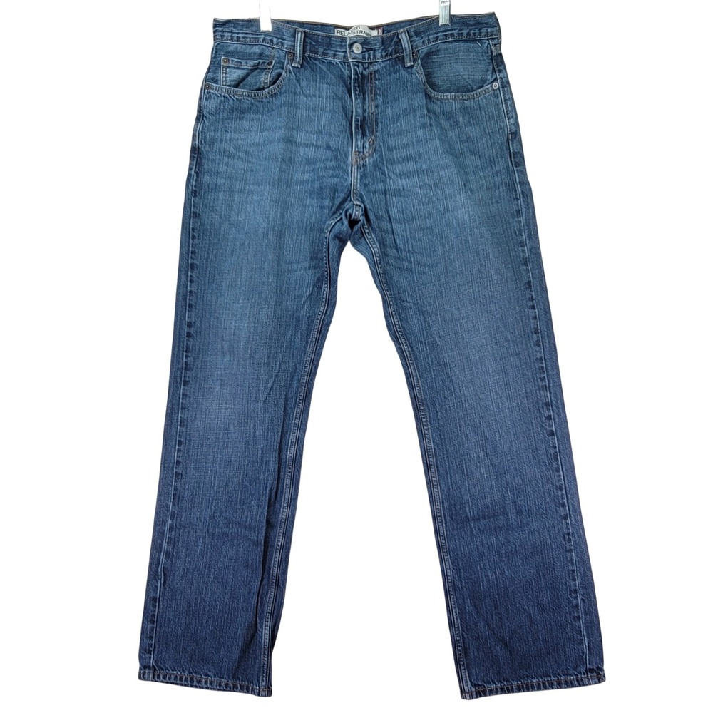 Levi's 559 Relaxed Straight Jeans Mens 36x34 Blue Good Medium Wash Denim